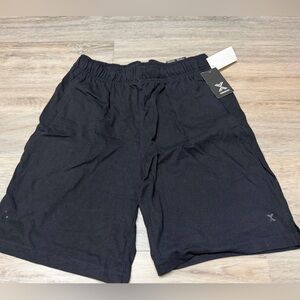 Men's Xersion Small Regular Fit Black Athletic Shorts